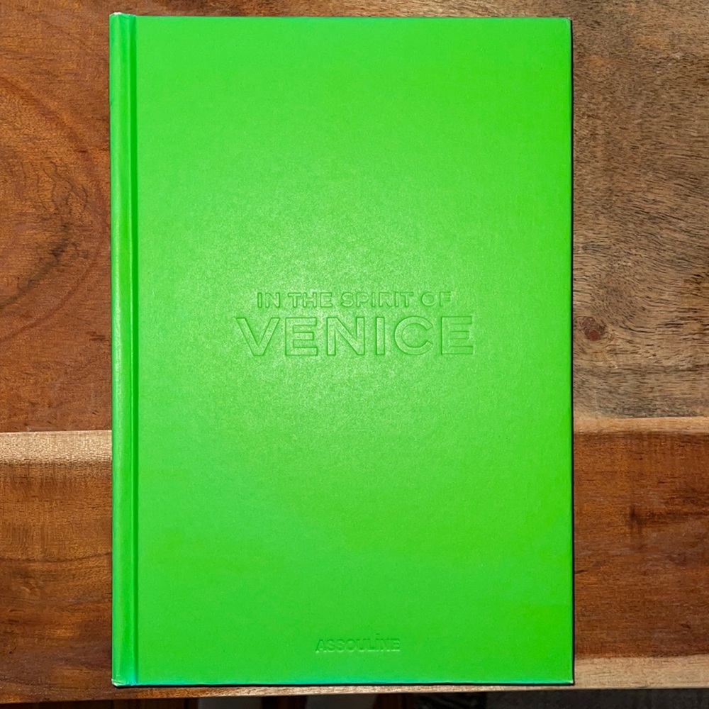 Assouline “In the spirit of Venice” Coffee table Book